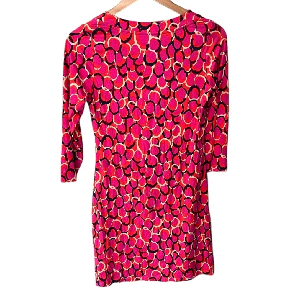Boden Geometric Print Jersey Dress - Picture 3 of 11